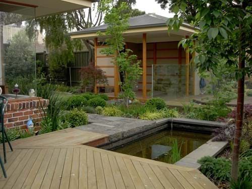 Modern landscape design Melbourne |Sandra McMahon Gardenscape Design